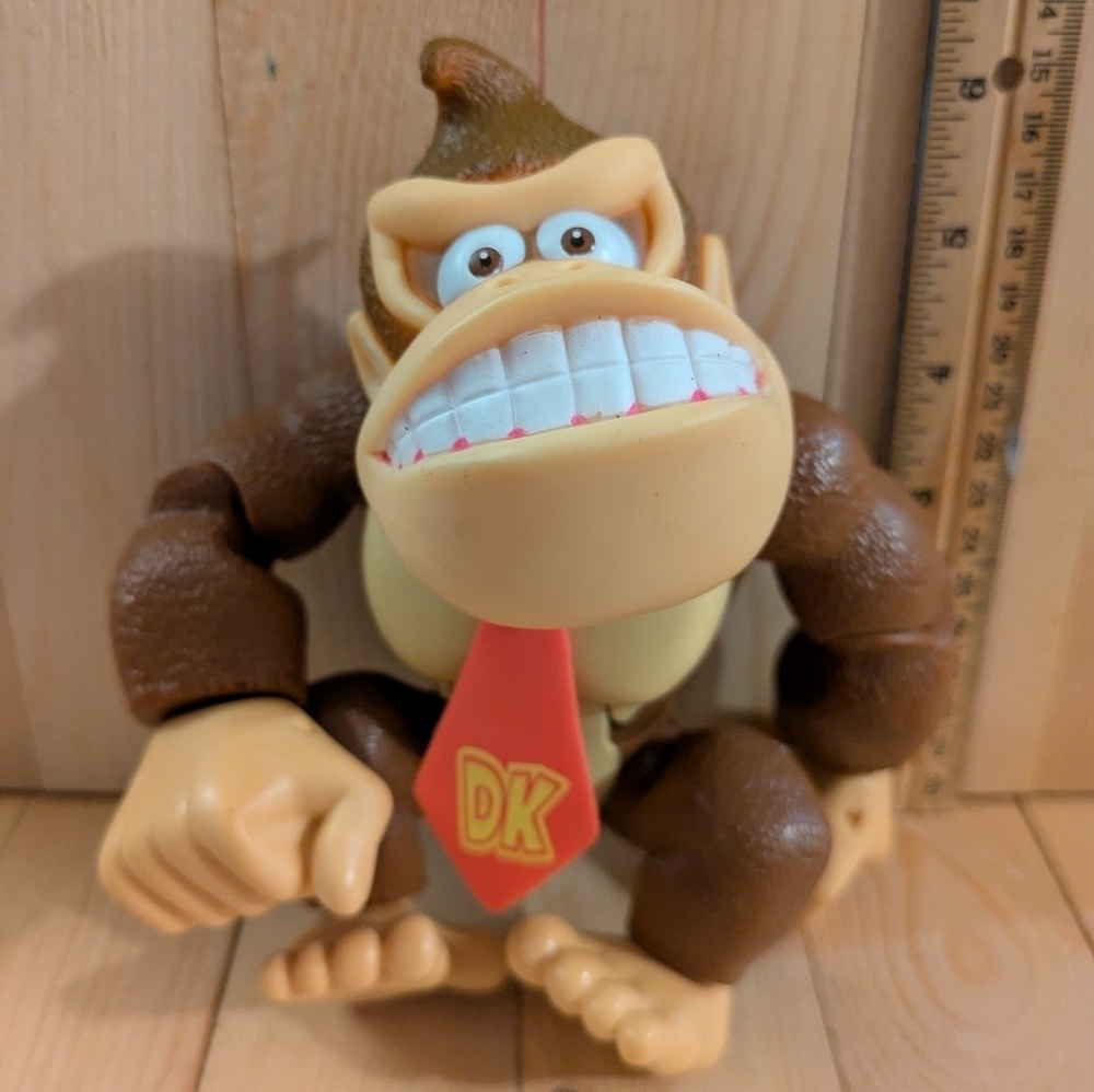 2014 Nintendo Jakks Pacific Donkey Kong Fully Posable Figure